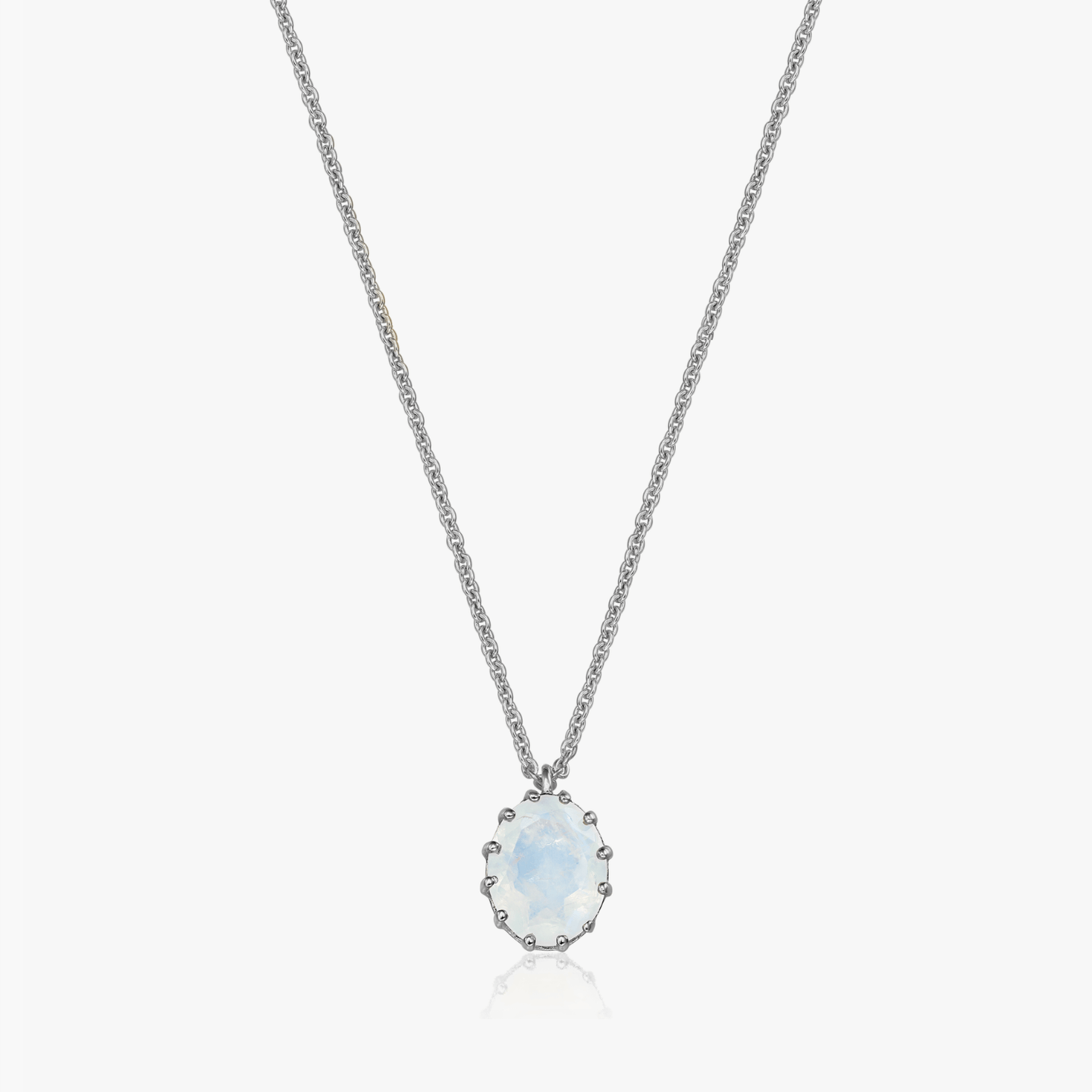 Collana in argento Serene - Pietra di Luna - Indira