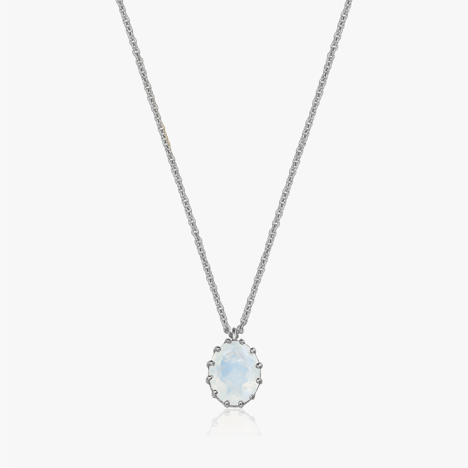 Collana in argento Serene - Pietra di Luna - Indira