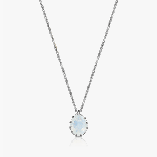 Collana in argento Serene - Pietra di Luna - Indira