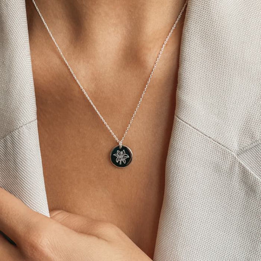 Collana in argento Silver Birth Flower - Mughetto di Maggio - Indira