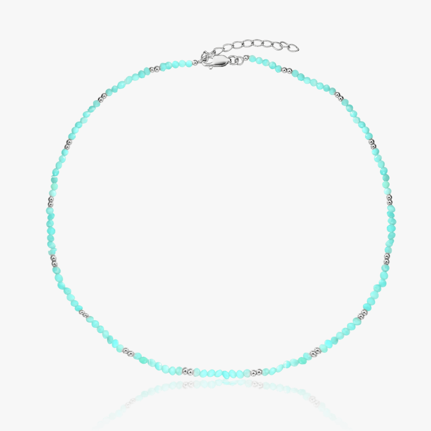 Collana in argento SummerScape - Amazonite - Indira
