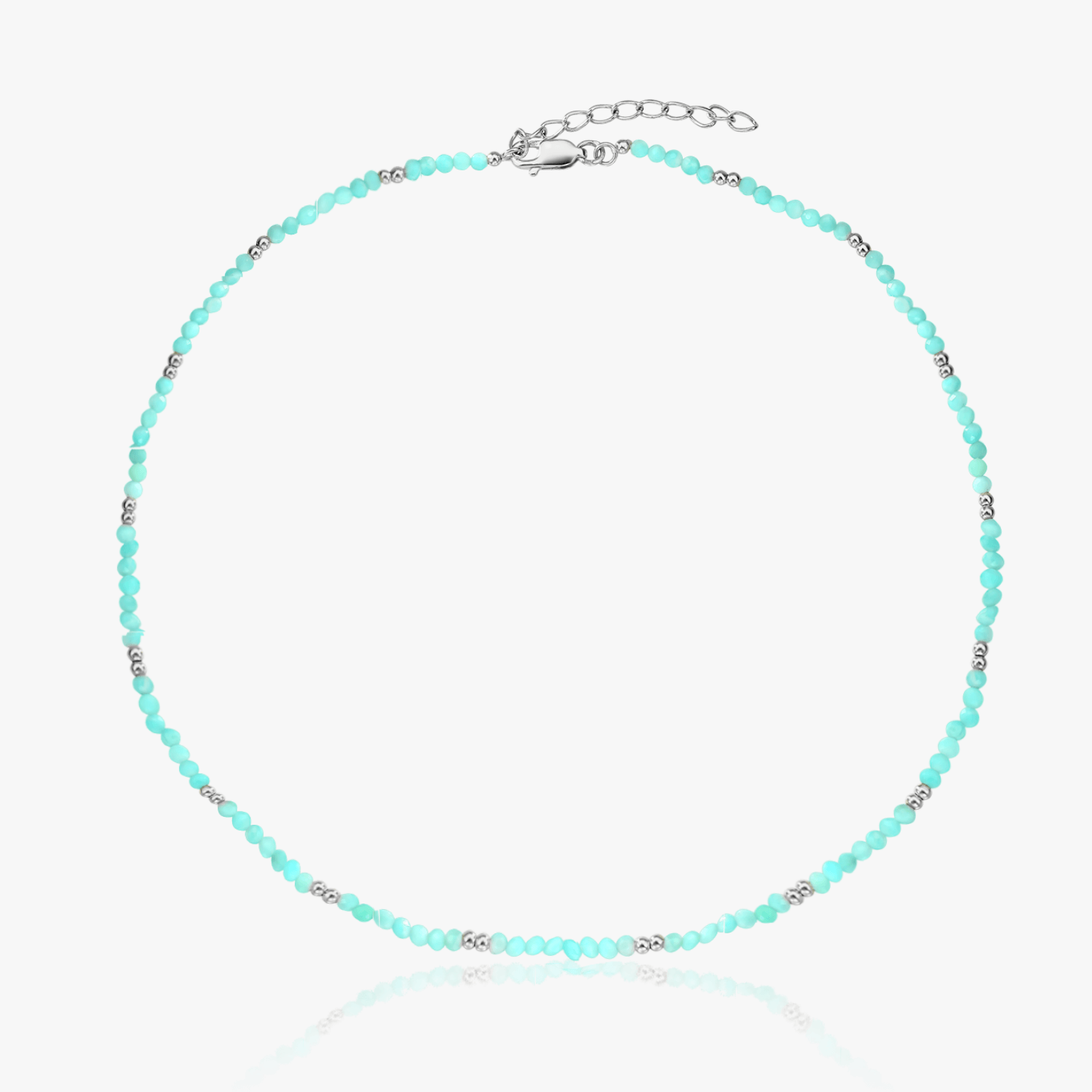 Collana in argento SummerScape - Amazonite - Indira