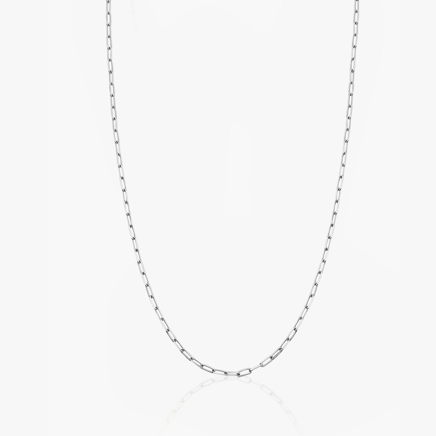 Collana girocollo argento Paperclip - Indira