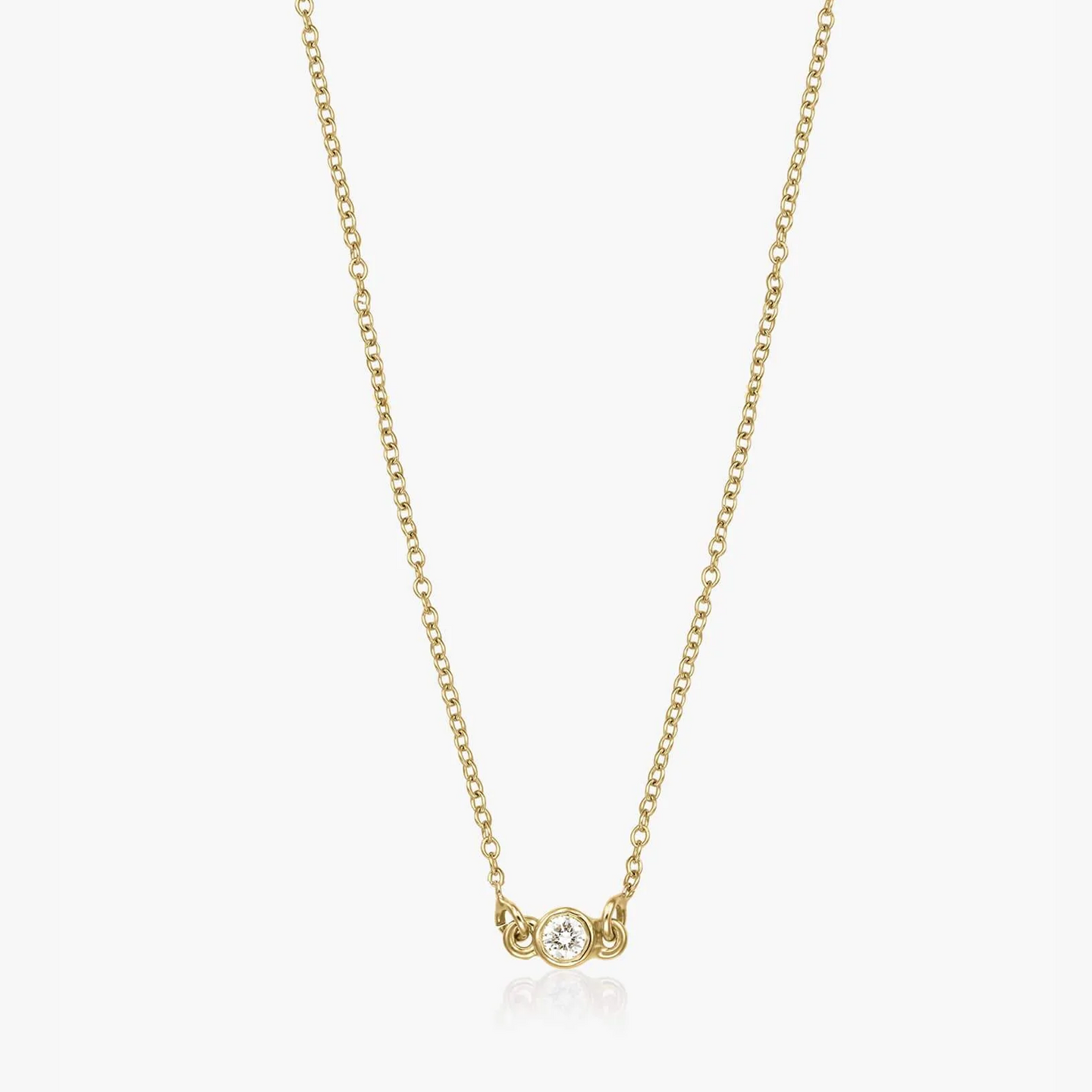 Collana in oro Solo - Diamanti - Indira