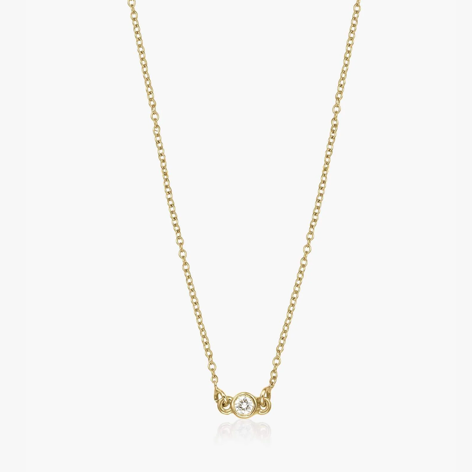 Collana in oro Solo - Diamanti - Indira