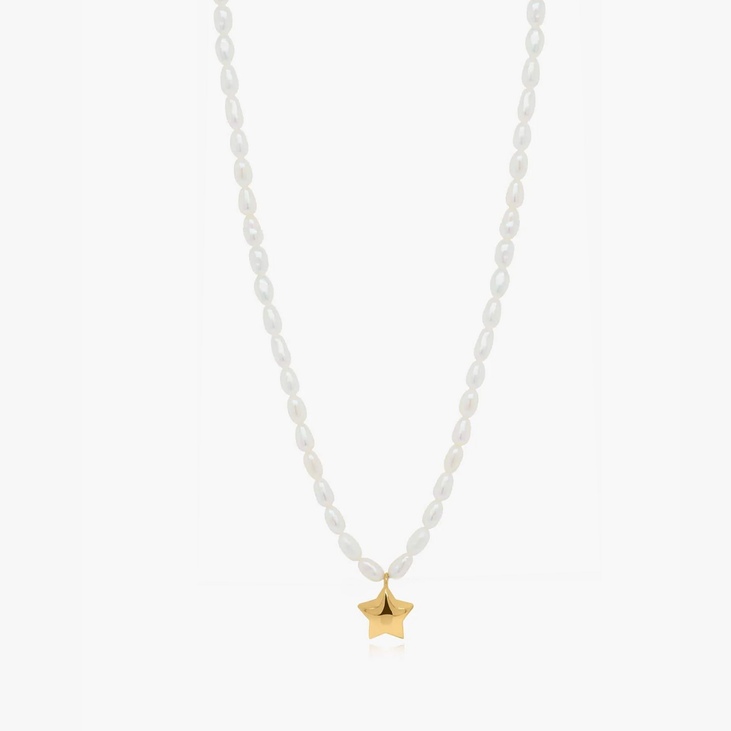 Collana in oro Tiana Golden - Perle naturali - Indira