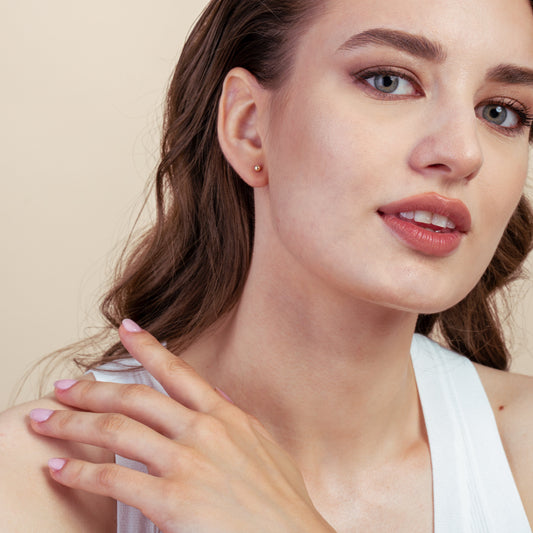 Orecchini in oro Golden Sphere - Indira