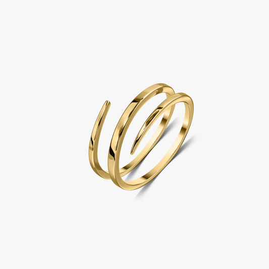 Anello in oro Spirale - Indira