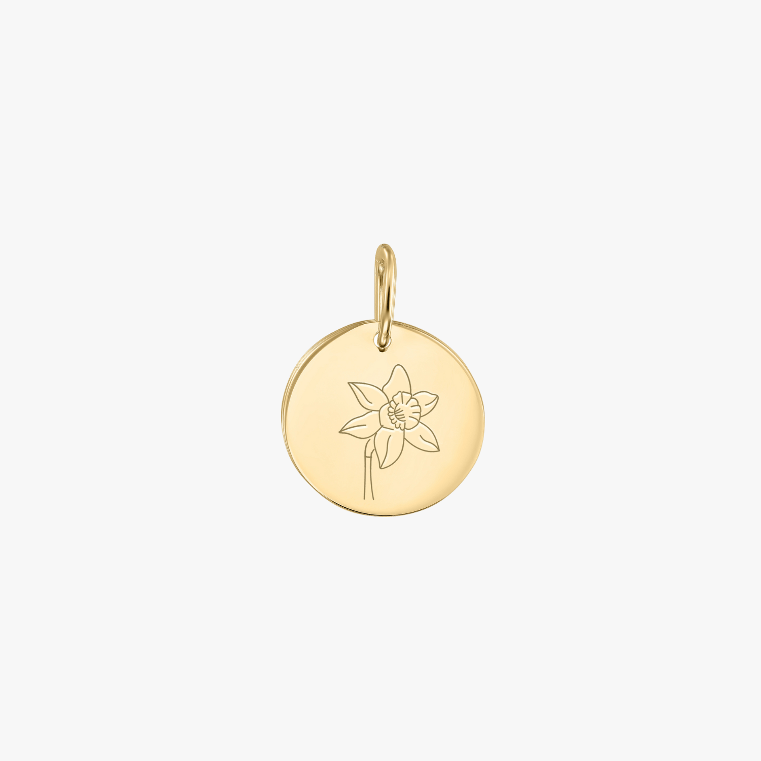 Pendente in oro Birth Flower - March Daffodil - Indira