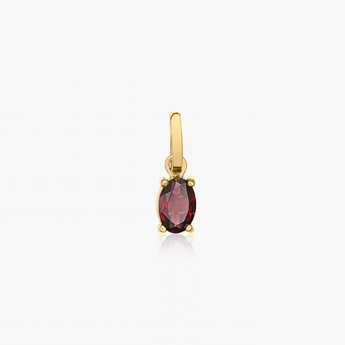 Pendente in oro Red Sparkle - Rodolite - Indira