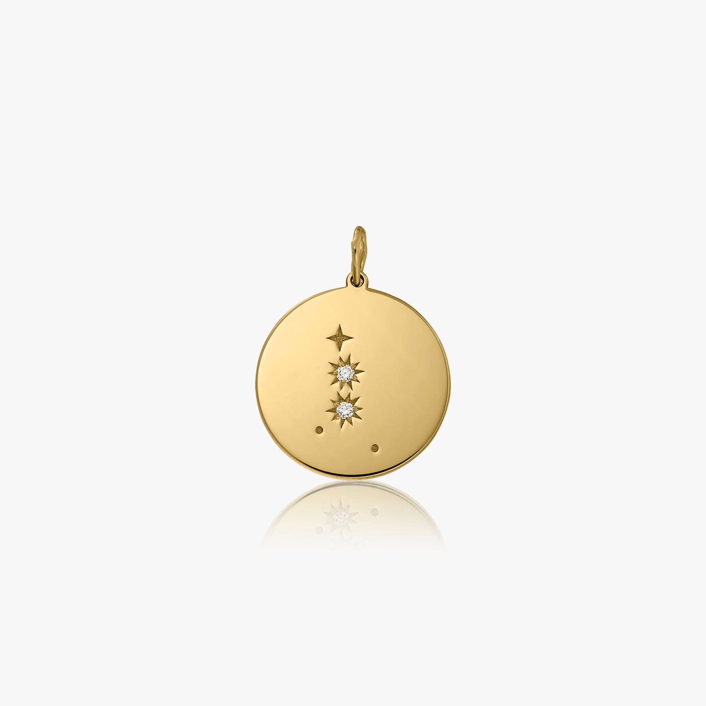Ciondolo in oro Zodiac - Cancro - Indira